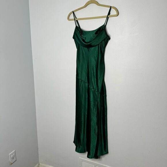 Hello Molly emerald green midi dress size 4 - Picture 2 of 7